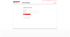 Desktop Screenshot of media.bernina.com