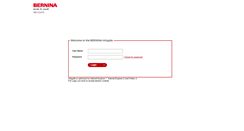 Desktop Screenshot of infogate.bernina.com