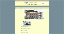 Desktop Screenshot of bernina.ws